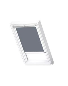 Velux DFD PK04 1085SWL Duo Blackout Blind - Beige/White - White Channels - 940x980mm