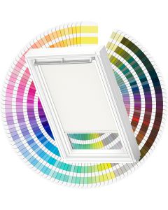Velux DKL MK06 CBYSWL Manual Blackout Blind - Colour By You - White Line - 780x1180mm