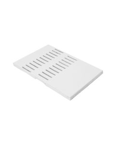 FloPlast DV175 White 5m x 175mm Double Vent Soffit