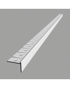 QIC E12-FLEXI Drylining Trim RAL 9010 (White) 3000mm