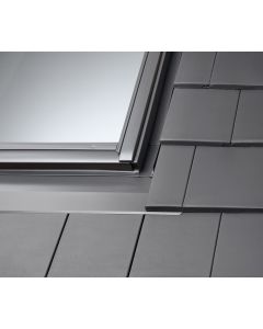 Velux EDT UK04 2000 Single Flat Tile Flashing + BDX Insulation Collar - 1340x980mm