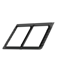 Velux EKL FK04 4021E Side-by-Side Slate (up to 8mm) Installation Package 100mm Gap - 660x980mm