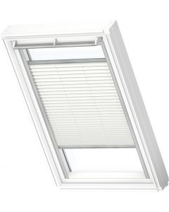 Velux FHL F04 1016S Manual Flying Pleated Blind - White - 660x980mm