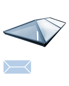 Keylite Flat Roof Lantern 358x2000x1000mm