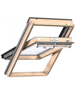 Velux GGL UK10 3070Q Manual Laquered Pine Centre Pivot Window - 1340x1600mm
