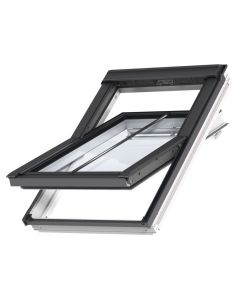Velux GGL CK04 2570H Manual White Painted Centre Pivot Conservation Window - 550x980mm