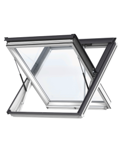 Velux GGU UK08 S40L01 Smoke Vent Window System Incl. KFX & EDL Flashing - 1340x1600mm