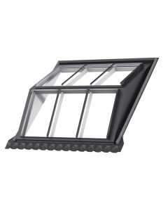 Velux GGU MK06 SB0W32101 Maintenance Free Dormer System Centre Pivot White - 780x1180mm