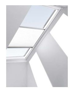 Velux FML Electric Flying Pleated Blinds - CK01 550x698mm - White