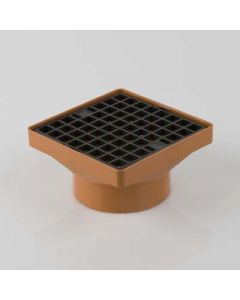 Brett Martin 110mm Square Hopper (160mmx160mm Square Top) Solvent Socket (B1061)