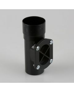 Brett Martin 68mm Round Downpipe Access Pipe (BR210) Black