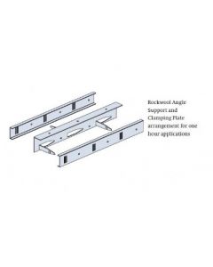 Rockwool Fire Barrier Angle Support 3000x75x1.2mm - 10 per pack