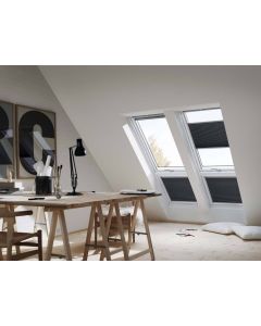 Velux GIL MK34 2066 Fixed White Painted Sloped Addition Vertical Element - 780x920mm