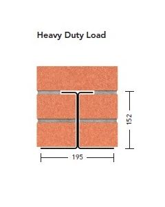 IG Heavy Duty Solid Wall Lintel I BEAM 2C 1650mm
