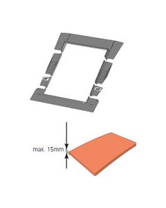 Keylite Plain Tile Roof Flashing 550x780mm (PTRF 01)