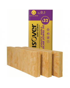 Isover Cavity Wall Slab CWS 32 1200x455x65mm - 12 Per Pack (6.55m2)