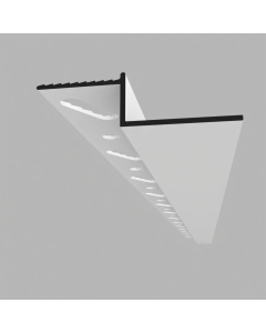 QIC R25 Drylining Trim RAL 9010 (White) 3000mm