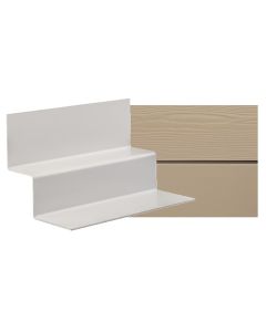 Cedral Lap - Start Profile - C03 Grey Brown - 30mm x 10mm x 30mm x 9mm x 3000mm