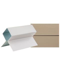 Cedral Lap - Asymmetric External Corner - C03 Grey Brown - 3000mm