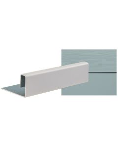 Cedral Lap - End Profile - C10 Blue Grey - 45mm x 26mm x 10mm x 17mm x 3000mm