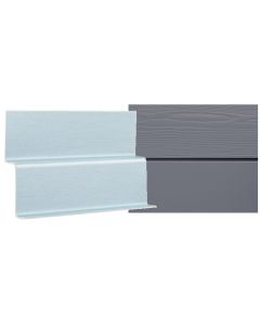 Cedral Lap - Start Profile - C15 Dark Grey - 30mm x 10mm x 30mm x 9mm x 3000mm