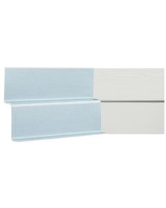 Cedral Lap - Start Profile - C51 Silver Grey - 30mm x 10mm x 30mm x 9mm x 3000mm