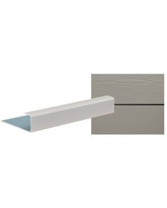 Cedral Lap - Connection Profile - C52 Pearl - 45mm x 15mm x 8mm x 3000mm