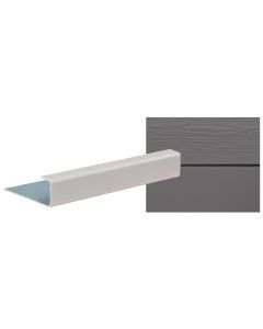Cedral Lap - Connection Profile - C54 Pewter - 45mm x 15mm x 8mm x 3000mm