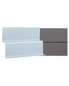 Cedral Lap - Start Profile - C54 Pewter - 30mm x 10mm x 30mm x 9mm x 3000mm