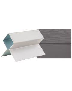 Cedral Lap - Symmetric External Corner - C54 Pewter - 3000mm