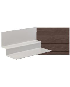 Cedral Click - Internal Corner - C21 Walnut Brown - Aluminium - 3000mm