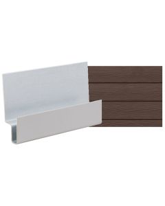 Cedral Click - Lintel Profile - C21 Walnut Brown - Aluminium - 3000mm