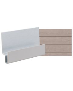 Cedral Click Fibre Cement Cladding Lintel Profile – Pebble Grey C77 – 3000mm
