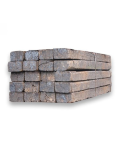 Used Reclaimed Hardwood Railway Sleeper Grade A 125x250x2600mm
