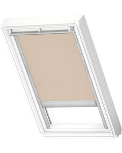 Velux RML FK06 4155 Electric Roller Blind - Sand - 660x1178mm