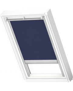 Velux RML PK08 9050 Electric Roller Blind - Dark Blue - 942x1398mm