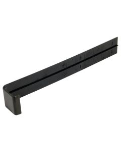 FloPlast RT1WB Black Ash 300mm x 42mm In-Line Joint Moulding