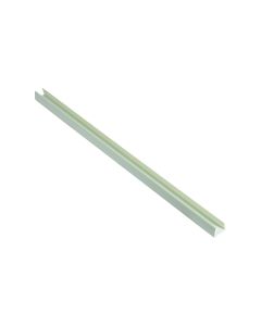 FloPlast RT21 White 10 x 5mm Edge Cap Trim/Window BRD