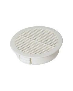 FloPlast RT25 White Disc Soffit Ventilator