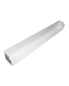 FloPlast RT6 White 500x42mm Leg Corner (Double End)