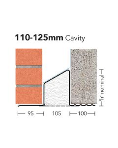 Keystone S/K-110 Standard Duty Cavity Wall Lintel 4800mm