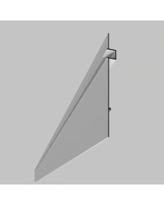 QIC SKR100 Drylining Trim RAL 9010 (White) 3000mm