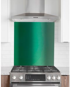 Kitchen Splashback 900mm x 750mm Gloss/Matte Green