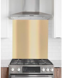 Kitchen Splashback 600mm x 750mm Gloss/Matte Light Ivory