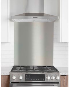 Kitchen Splashback 900mm x 750mm Gloss/Matte Traffic Grey