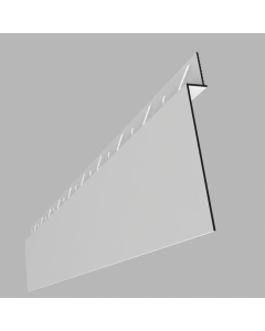 QIC ST75 Drylining Trim RAL 9010 3000mm (White)