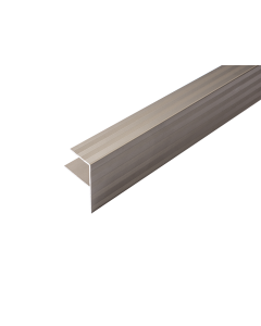 TherraWood Deck Cover Profile 3600mm - Mat Inox