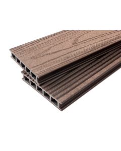 TherraWood Composite Deck Board 3600x140x26mm - Hazelnut