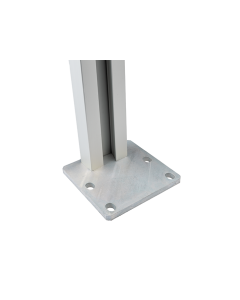 TherraWood Galvanised Aluminium Start/End Post Plate