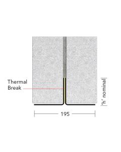 Keystone TW/K-215 Standard Load Thin Joint Cavity Wall Lintel 1050mm